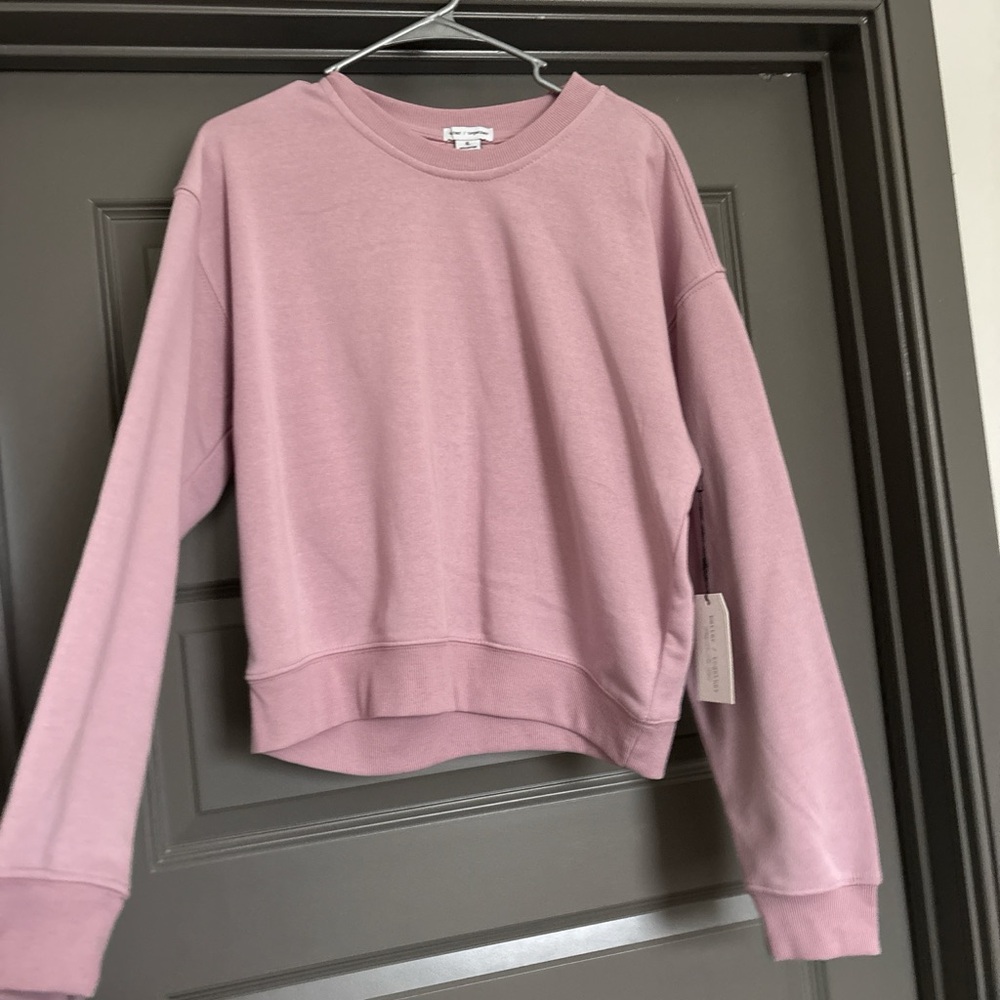 Pink Crew Neck Sweater